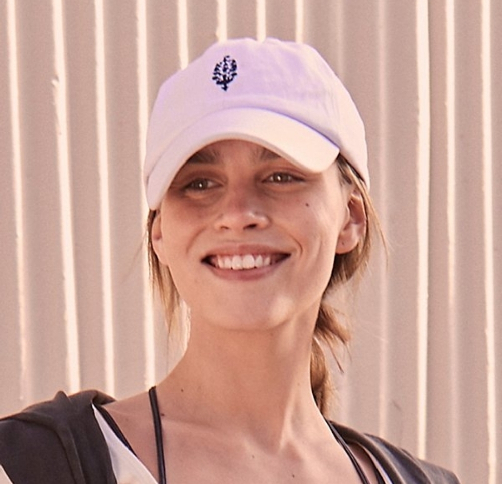 FP Movement Logo Baseball Cap White Adjustable Hat - Picture 3 of 4